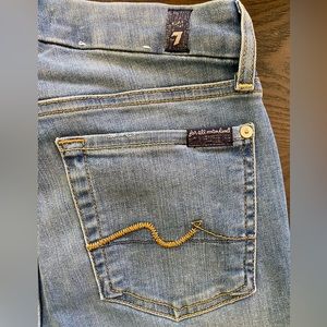 Kimmie bootcut 7 for all man kind jeans